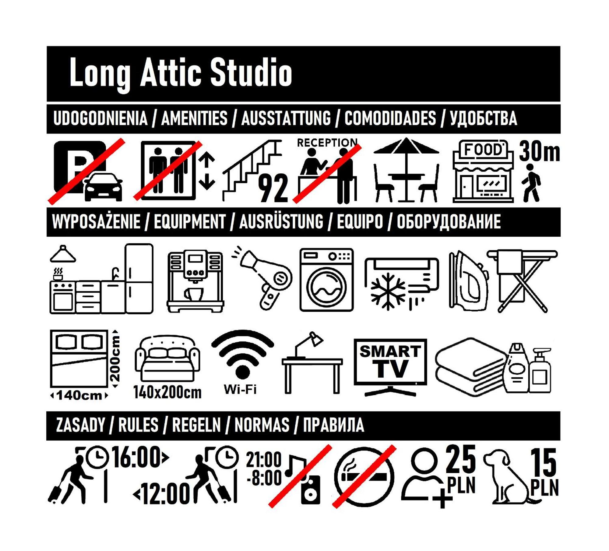 Long Attic Studio Poznan Exterior foto